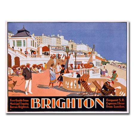 Henry Gawthorn 'Brighton' Canvas Art,35x47